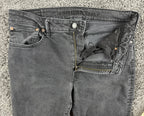American Eagle AirFlex+ Jeans Mens Black Gray Distressed Stretch Denim Sz 34x32