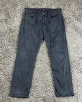 Lucky Brand 121 Slim Straight Pants Mens 32x30 Black Stretch Chino