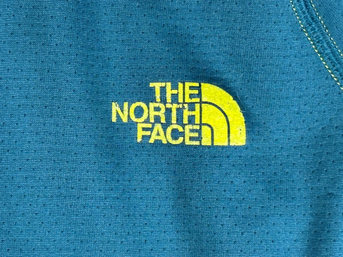 The North Face Men's Large L Long Sleeve Athletic Shirt Blue Teal