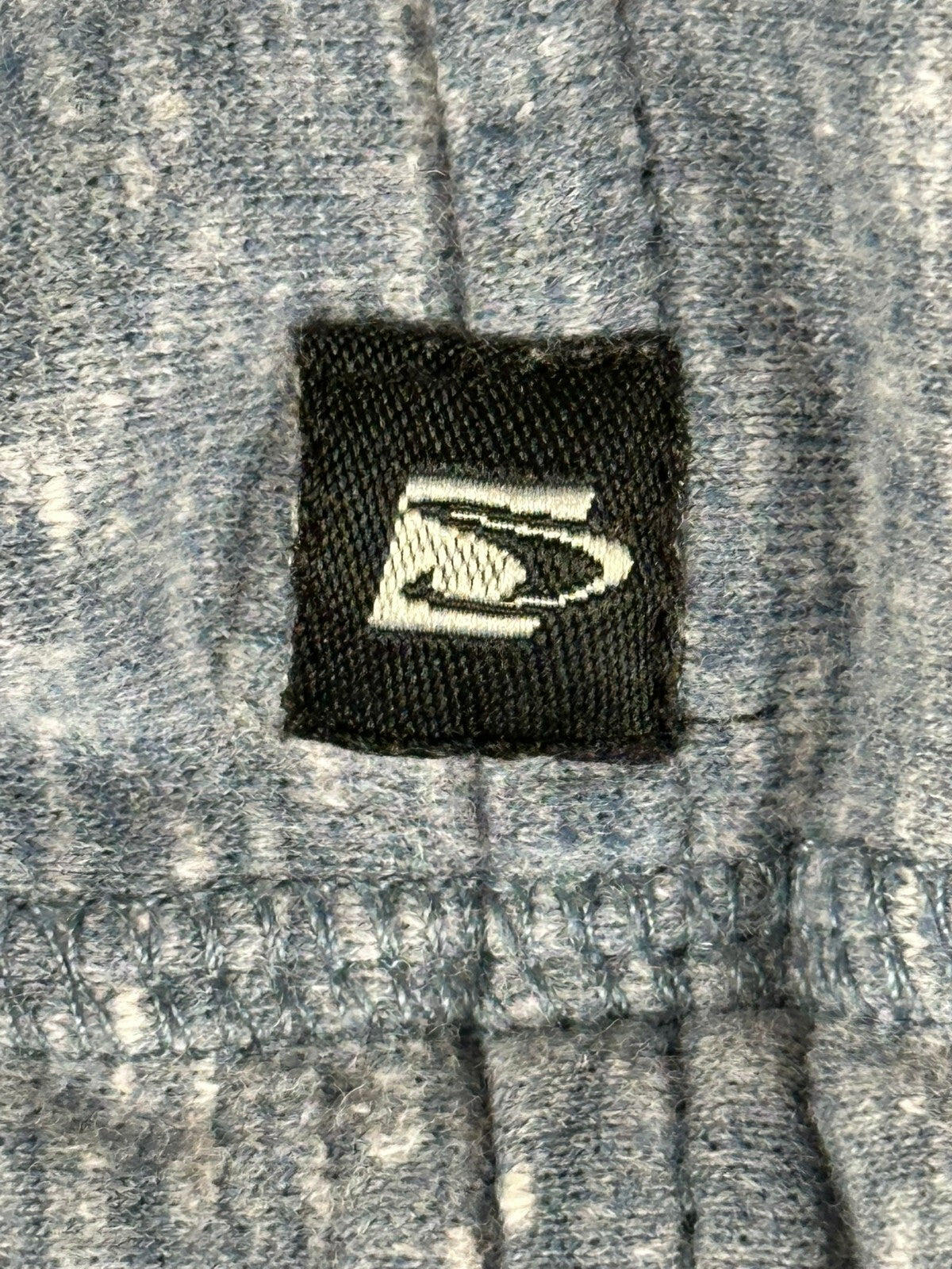 O'Neill Mens XL Full Zip Hoodie Blue Heathered Fleece Sweatshirt Jacket Surf