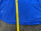 Athleta Wick-It Wader Hooded Swim Cover Up Tunic Womens M Blue Long Sleeve