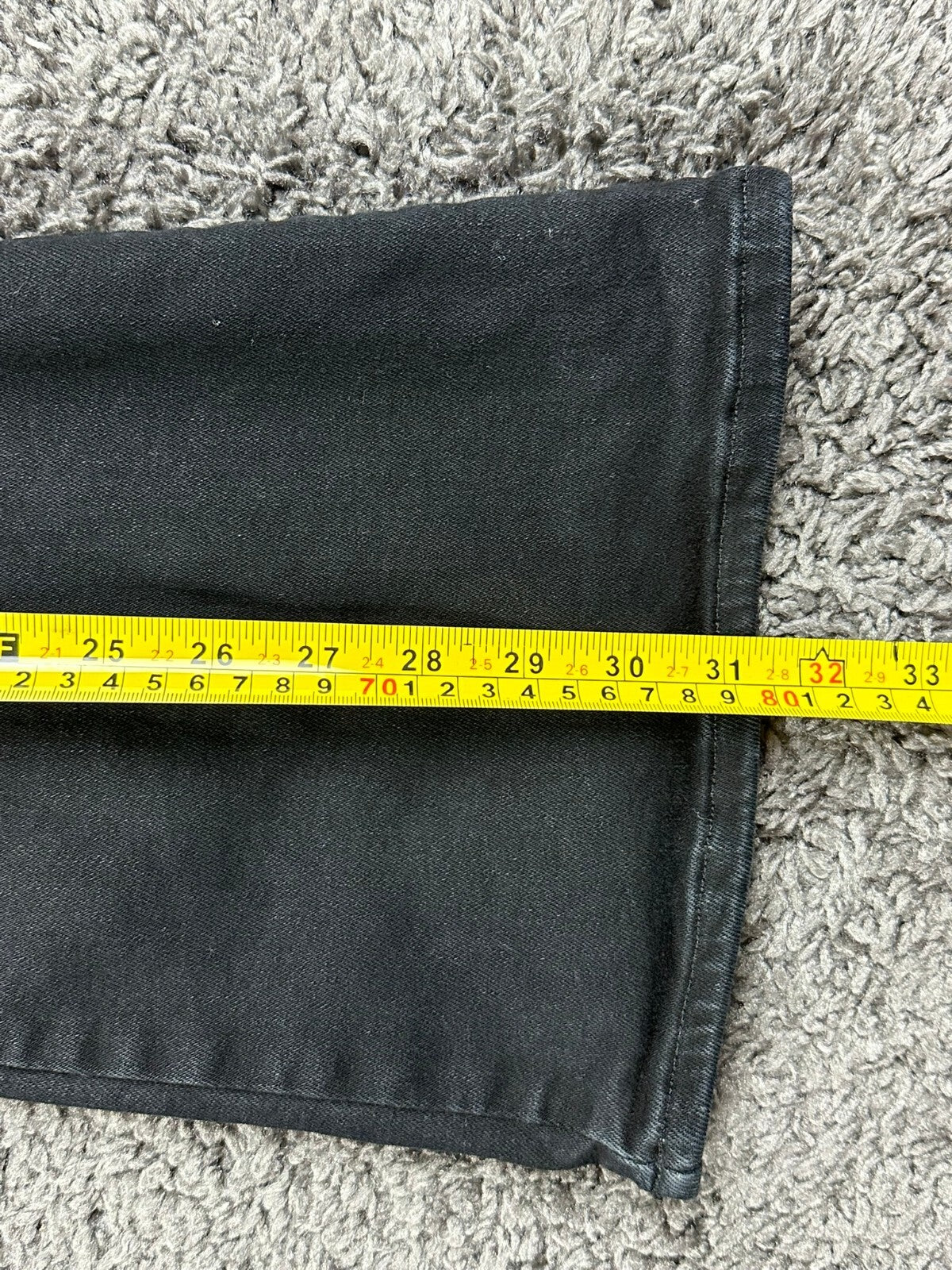 FRAME The Jetset Flare Womens Black High Rise Pull On Stretch Jeans  Size 1