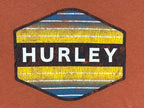 Hurley Graphic T Shirt Mens XXL Rust Orange Short Sleeve Logo Tee Cotton Blend