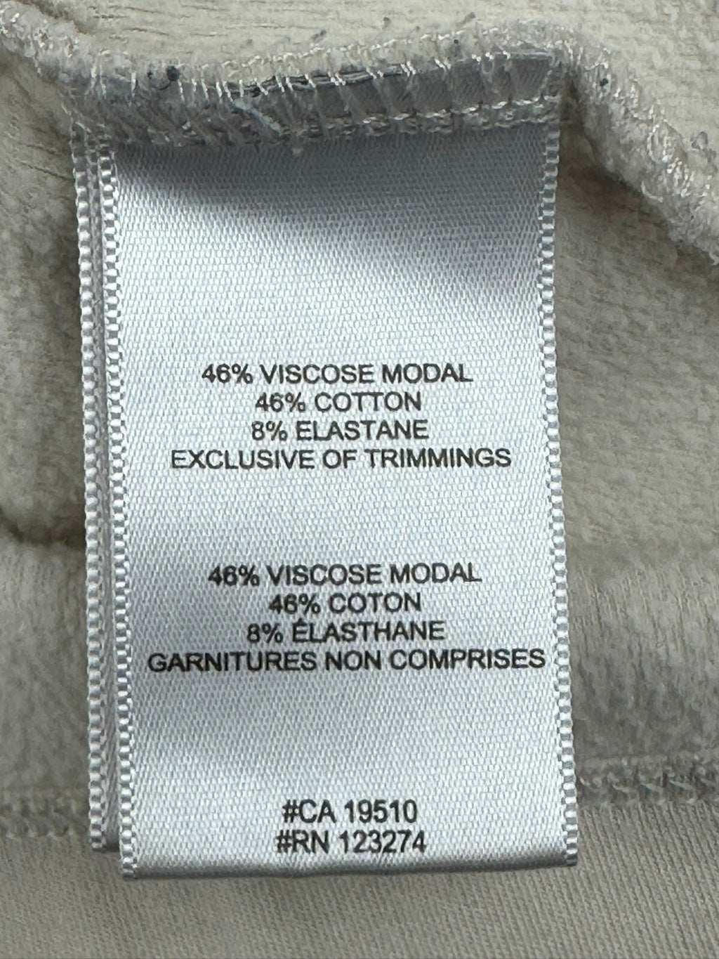 Lolë Womens L White Call Me Cowl Neck Pocket Sweatshirt Tunic Dress
