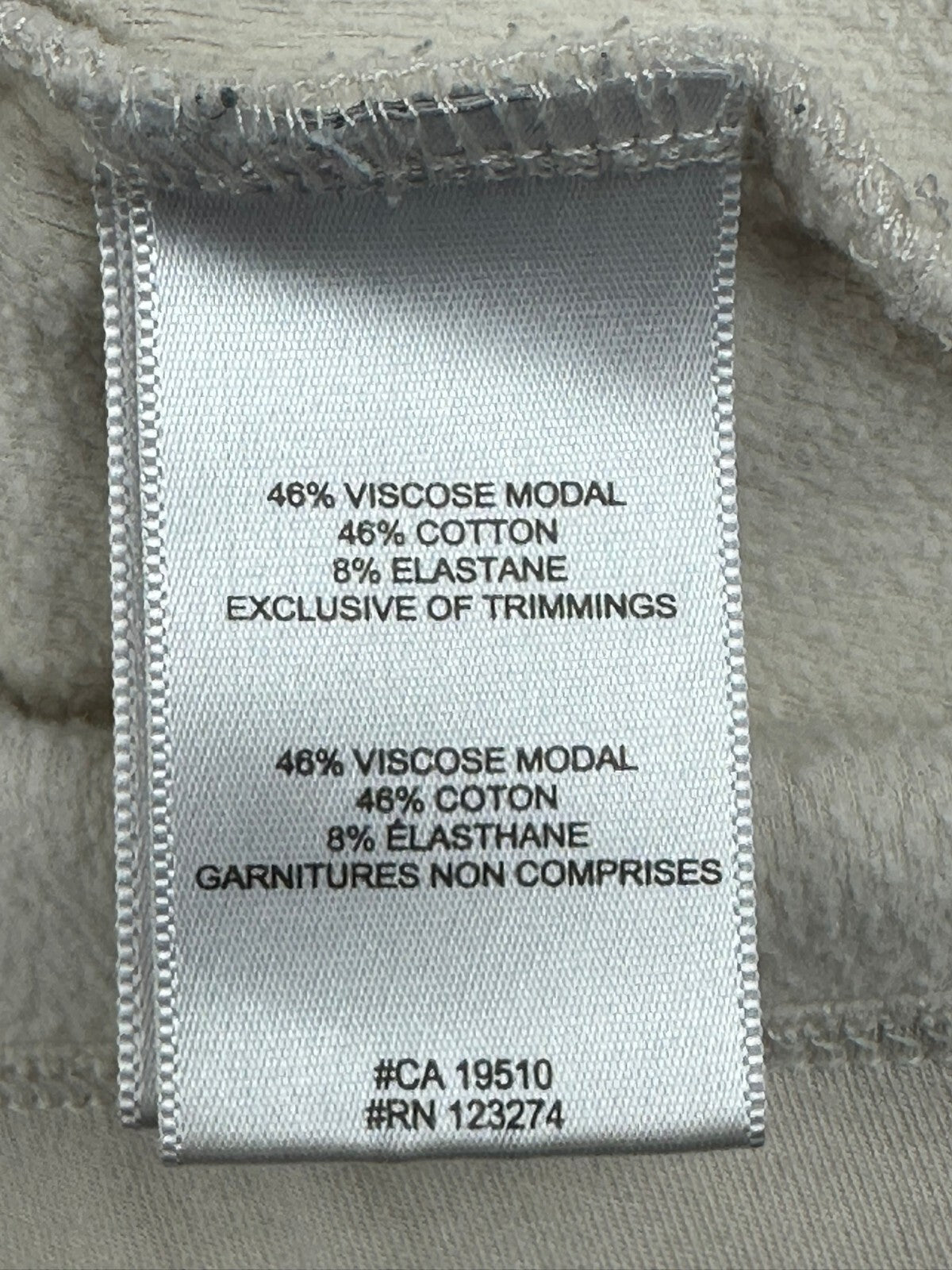 Lolë Womens L White Call Me Cowl Neck Pocket Sweatshirt Tunic Dress