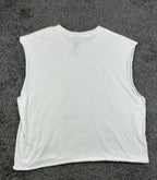 No Doubt Tragic Kingdom Womens M White Cropped Sleeveless Graphic Band Tee