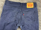 Levis 511 Mens Slim Fit All Seasons Tech Stretch Pants Navy Blue Chino Sz 30x32