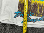No Doubt Tragic Kingdom Womens M White Cropped Sleeveless Graphic Band Tee