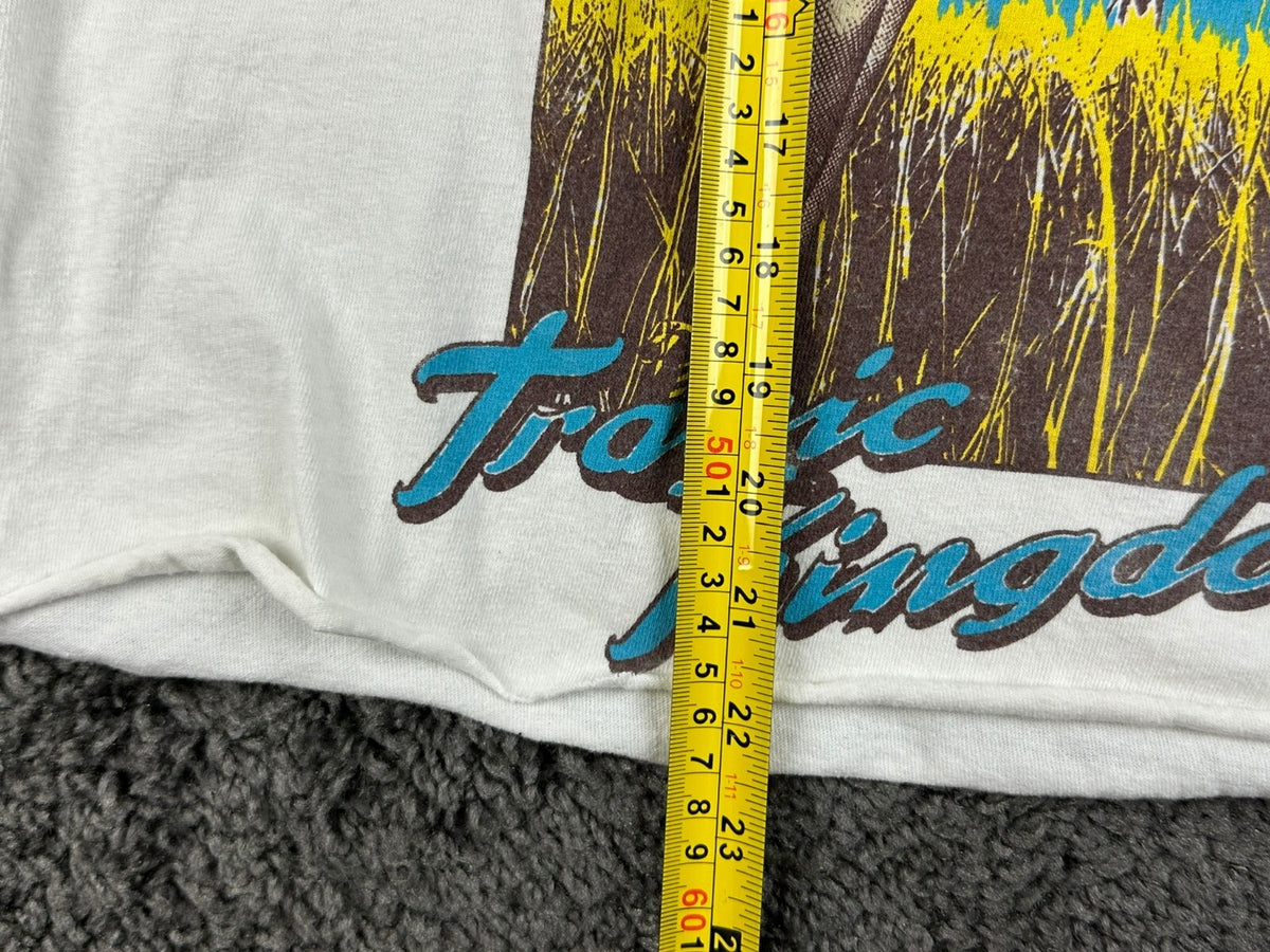 No Doubt Tragic Kingdom Womens M White Cropped Sleeveless Graphic Band Tee