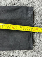 Vintage Levis 505 Jeans Mens 34x30 Black Made In USA Painted Distressed Grunge