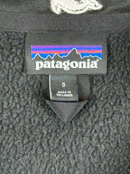 Patagonia Better Sweater Jacket Womens  Black Full Zip Fleece Embroidered Sz S