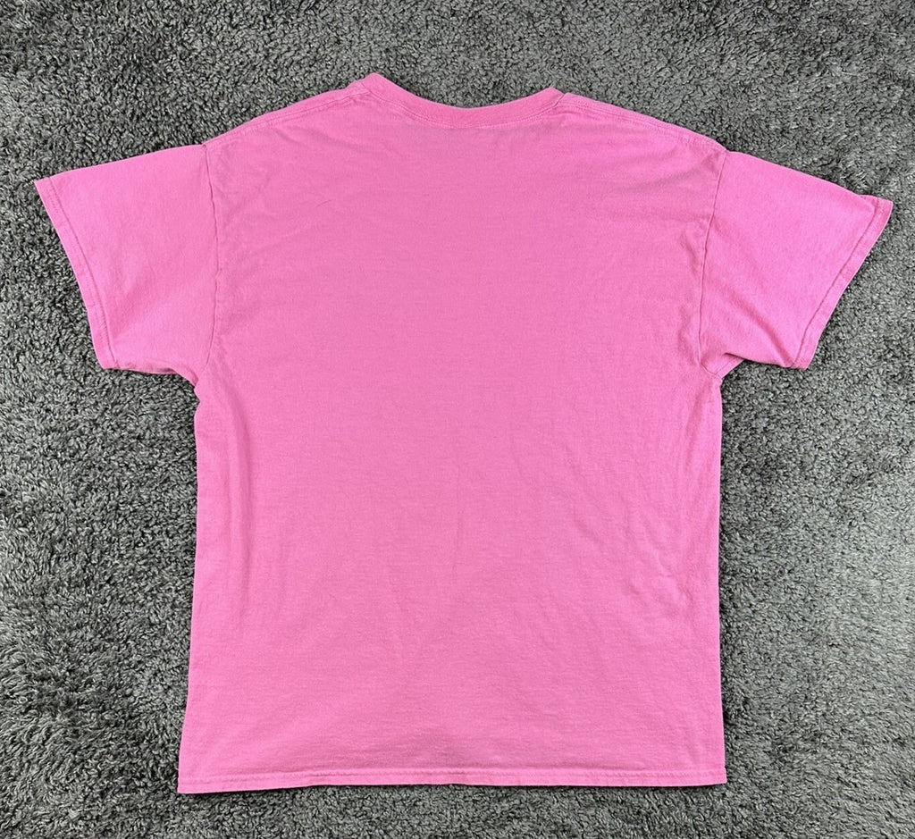 The Vandals Punk Rock Band Pink Graphic T-Shirt Size L