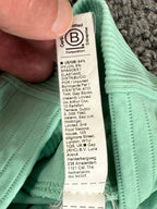 Athleta Flurry Blizzard Turtleneck Womens Mint Green Thumbhole Seamless Sz M