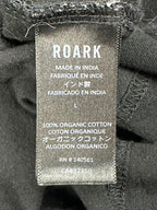 Roark Guide Works Skull Mens Large L Black Short Sleeve Graphic T Shirt Tee