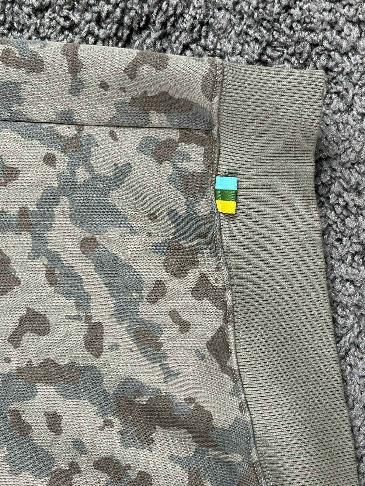 Marsh Wear Mens Camo Crewneck Sweatshirt Camouflage Fleece Pullover Hunting Sz M