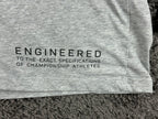 Nike Mens XL Heather Grey Elite World Long Sleeve T-Shirt Dri-Fit