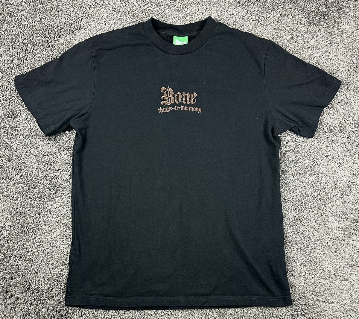 Bone Thugs-N-Harmony The Art of War Embroidered T-Shirt Black Large L