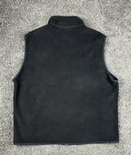 Vintage 90s Patagonia Synchilla Fleece Vest Mens XL Black 24 Hours of Moab