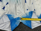 YoungLA Mens Block Party Shorts Above The Clouds Mesh Gym Workout
