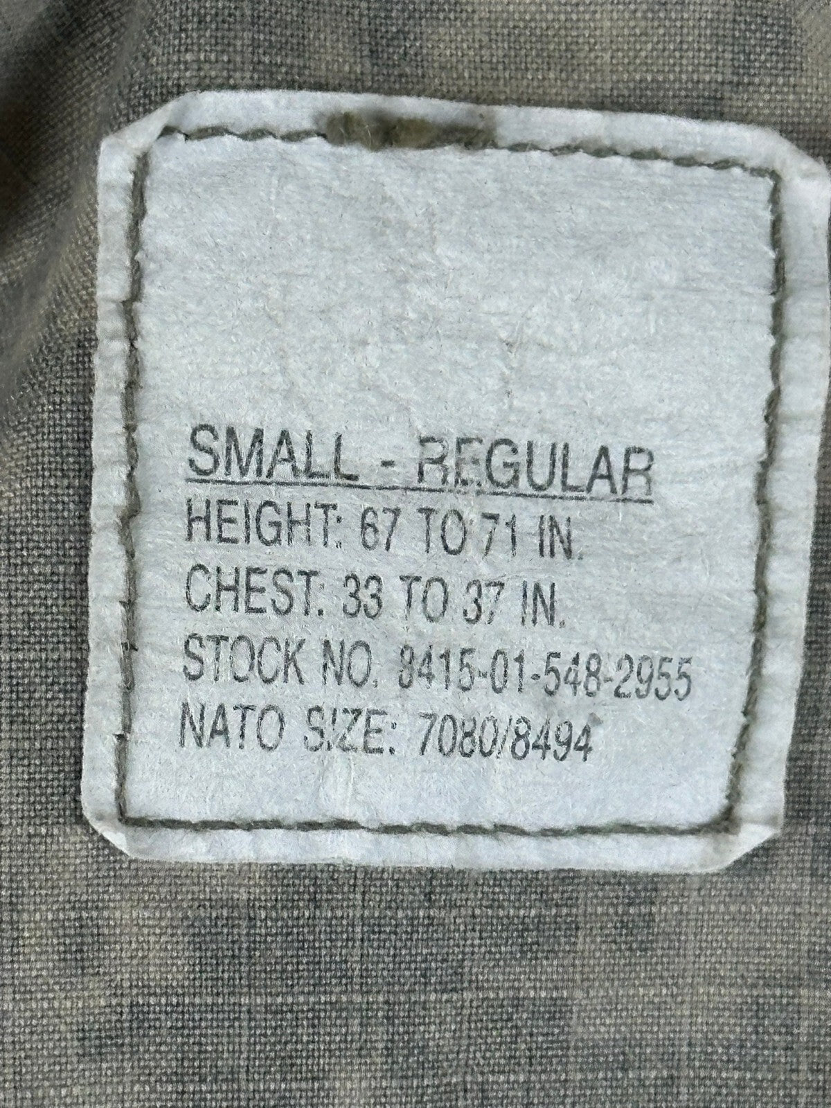 US Army ACU Digital Camo Combat Jacket Regular FR Flame Resistant Coat Sz Small