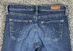 AG Adriano Goldschmied The Legging Ankle Jeans Womens Blue Skinny Sz 24R