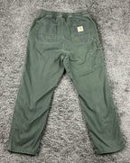 Carhartt WIP Green Organic Cotton Drawstring Lounge Pants Green Medium M