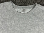 Nike Mens XL Heather Grey Elite World Long Sleeve T-Shirt Dri-Fit