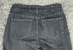 NYDJ Womens 8P Black Stretch Marilyn Straight Crop Ankle Jeans