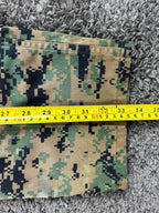 USMC Woodland MARPAT Combat Utility Pants Long Military Cargo Trousers Sz Small