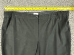 Armani Collezioni Womens Black Wide Leg Dress Pants Made in Italy Sz 16