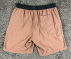Vuori Mens Kore Shorts L Lined Terracotta Clay Dotted Waistband Athletic Run