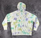 Nike Mens 3XL Sportswear Club Fleece Ice Dye Pullover Hoodie Space Purple