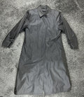 London Fog Vintage Maincoats Womens 12 Reg Gray Thinsulate Lined Trench Coat