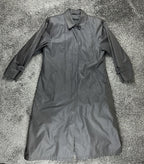 London Fog Vintage Maincoats Womens 12 Reg Gray Thinsulate Lined Trench Coat