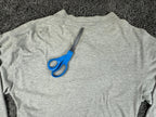 Vintage 90s Disney Mickey Minnie Donald Pluto Embroidered Henley Shirt Grey Sz L