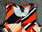 En Focus Studio Dress Womens 10 Mod Pop Art Retro 60s Geometric Abstract Mini