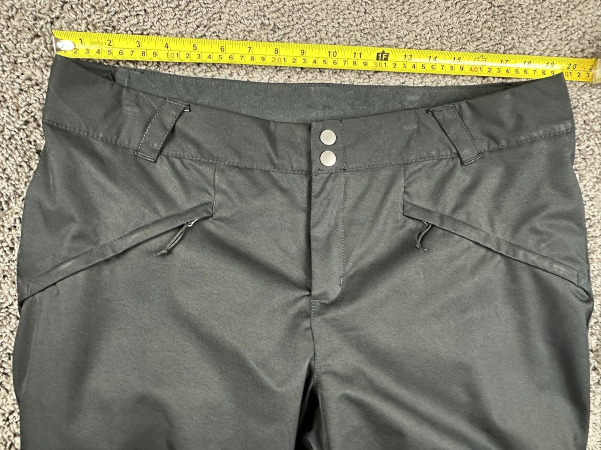 Columbia Womens XL Short Bugaboo Omni-Heat Waterproof Snow Ski Pants Black