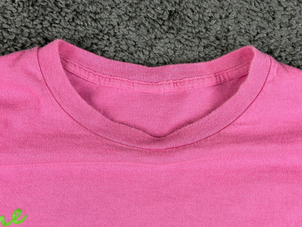 The Vandals Punk Rock Band Pink Graphic T-Shirt Size L