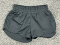 Five Dancewear Shorts Black High Waist Pockets Athletic Dance Workout Sz XS