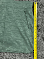 Orvis Outdoor Skort Womens M Green Camo Snake Print Zip Pocket Hiking Golf M