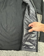 Athleta Womens XL Flurry Force Insulated PrimaLoft Jacket 2.0 Black Full Zip