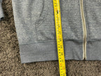O'Neill Mens XL Full Zip Hoodie Blue Heathered Fleece Sweatshirt Jacket Surf