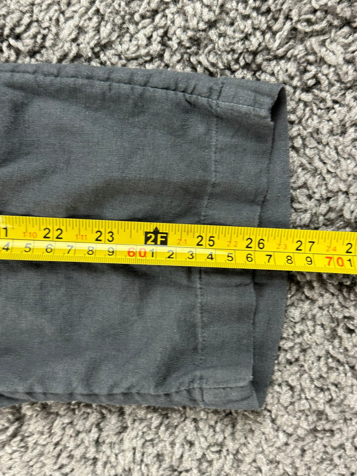 Caslon Womens Gray Linen Blend Elastic Waist Casual Pull On Pants Sz XS