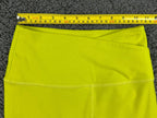 Beyond Yoga Womens XS Neon Yellow Spacedye Square Neck Bra & Midi Legging Set