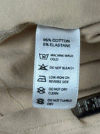 Vanquish Fitness VQ Mens M Tan Khaki Longline Curved Hem Tank Top Stringer