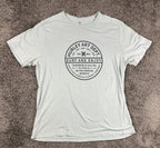 Hurley Art Dept Surf And Enjoy Mens XXL Gray Short Sleeve Graphic T-Shirt Tee