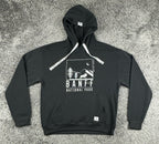 Canadian Vintage Clothing Co Mens L Black Banff National Park Graphic Hoodie NWT