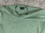 J. Crew Collection Italian Cashmere Sage Green Crewneck Sweater Womens S