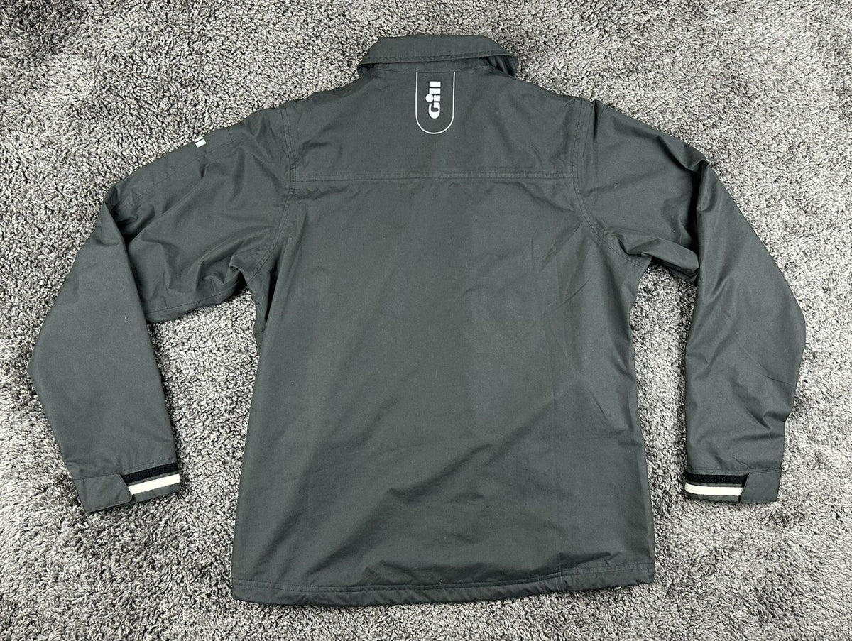 Gill Womens 8 Crew Lite 100% Polyester Waterproof Sailing Jacket Dark Grey