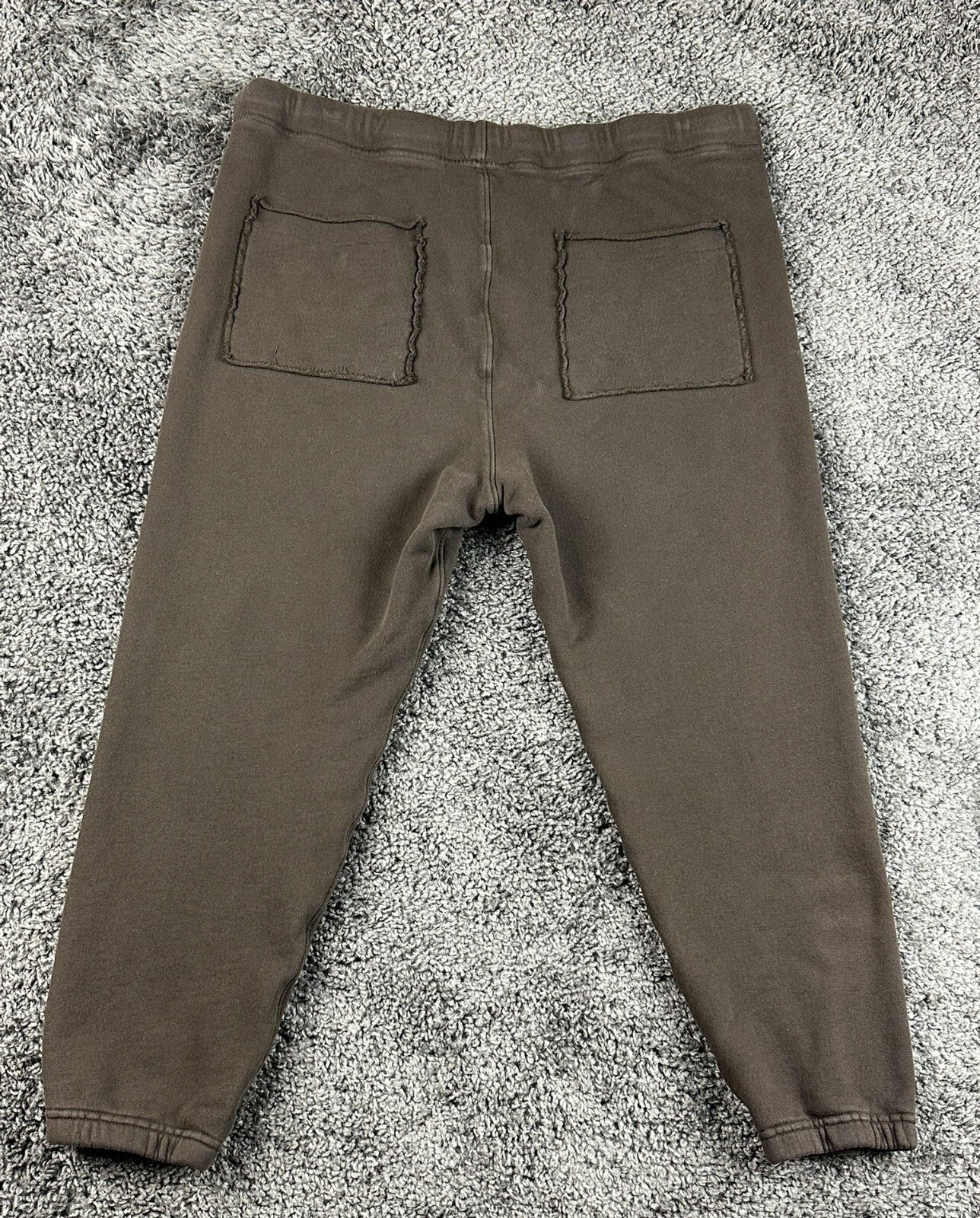 Frank & Eileen Tee Lab Eamon Triple Fleece Jogger Sweatpants Brown Large